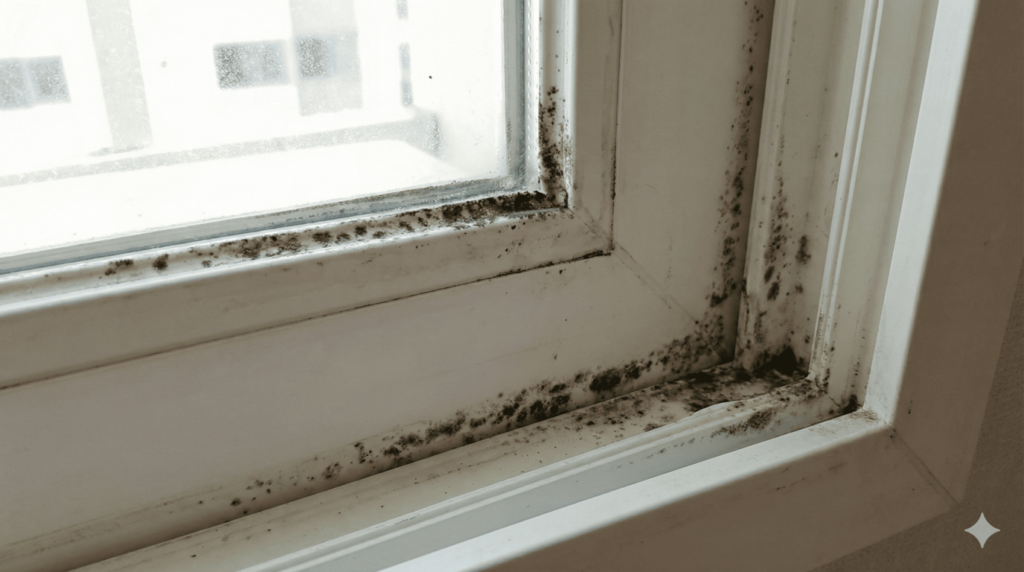 결로 곰팡이 생기는 이유