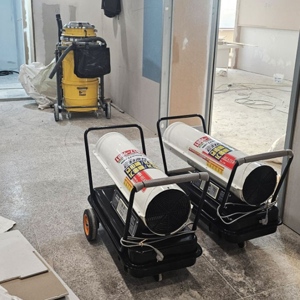 정훈테크 열풍기 임대