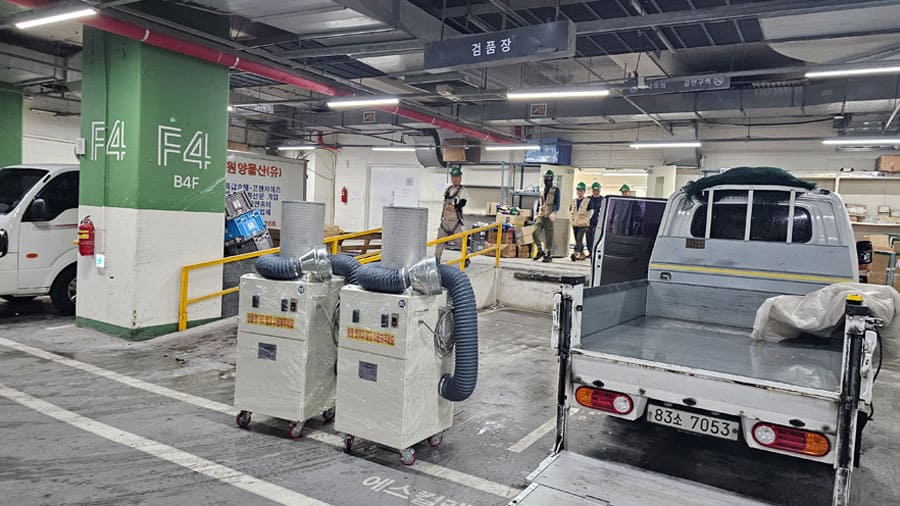 집진기 임대 정훈테크