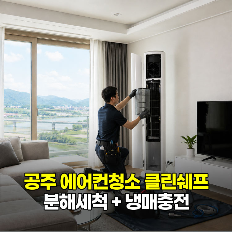 공주 에어컨청소